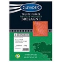 Smoked Trout from Brittany 4 slices 120g GUYADER