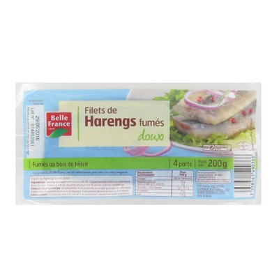FILET DE HARENG FUME DOUX BF FILM 200 G