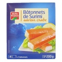 Crab Flavoured Surimi Sticks x12 Belle France 200g Box