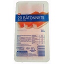 BATONNET SURIMI SAVEUR CRABE X 20 EP BARQ 400 G