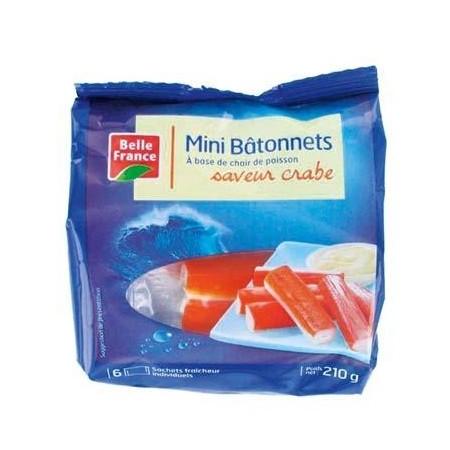 Mini Crab Flavoured Surimi Sticks Belle France 210g