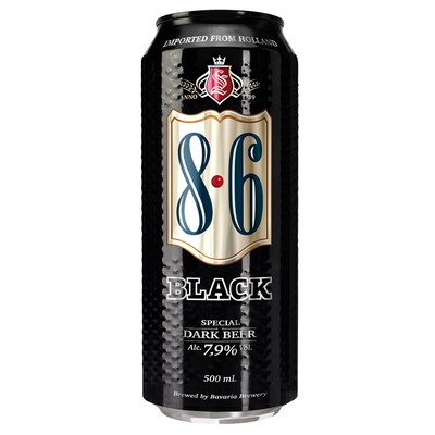 8.6 BLACK Boîte 50cl (7.9%)