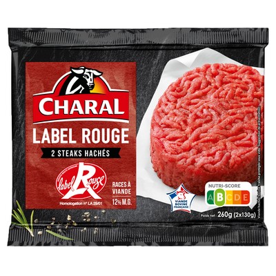 BQ 2X130G STEAK HACHE 12% LR VBF