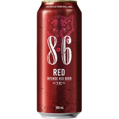 8.6 AMBER Can 50cl (7.9%)