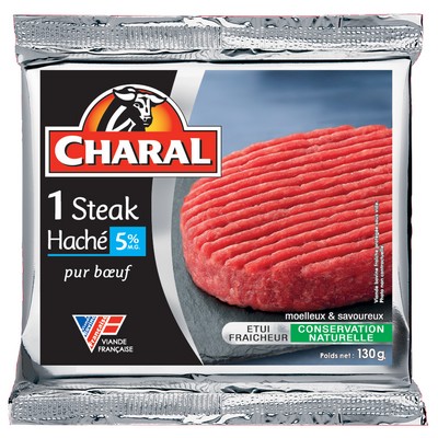 5% Lean Beef Patty 130g Charal VBF
