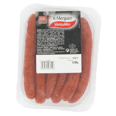 330G MERGUEZ X6 B.FRANCE BF