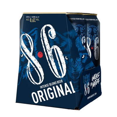 8.6 ORIGINAL Bte Pack 4x50cl (8.6%)