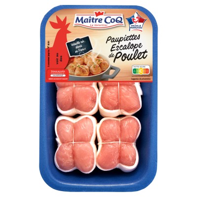 520g Natural Chicken Paupiettes x4 Maître CoQ
