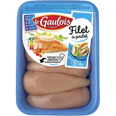 720G - LE GAULOIS - Skinless Chicken Breast Fillet (Modified Atmosphere)
