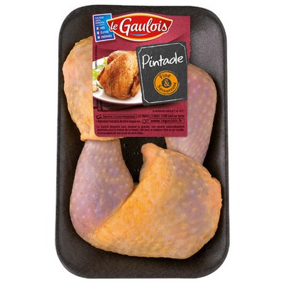 Guinea Fowl Leg x2 Tray