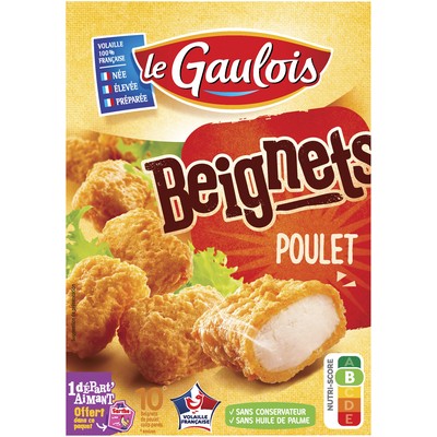 200G LE GAULOIS BEIGNETS DE POULET x10