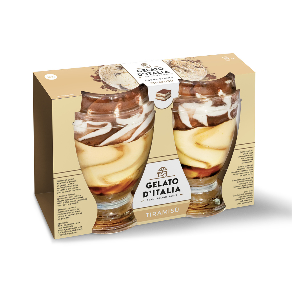 Coupe Tiramisu Gelato d'Italia 2x90g