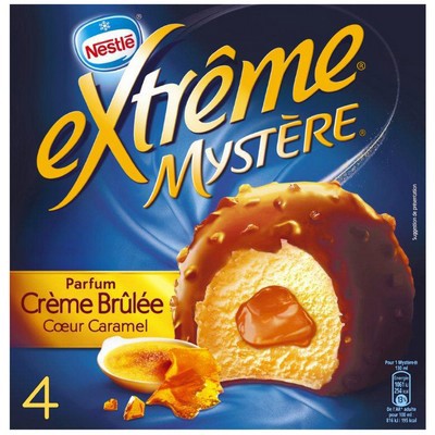 Mystère Crème Brulée 4x77g