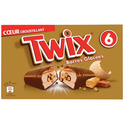 TWIX VANILLE ICE CREAM 6X43,1ML