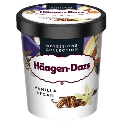 Häagen-Dazs Pot Vanilla Pecan 460ml