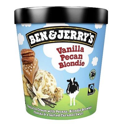 B&J Vanilla Pecan 465ml