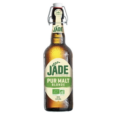 Jade Organic Blonde Beer 75cl 4.5% Re-sealable