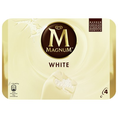 4X110ML MAGNUM BLANC
