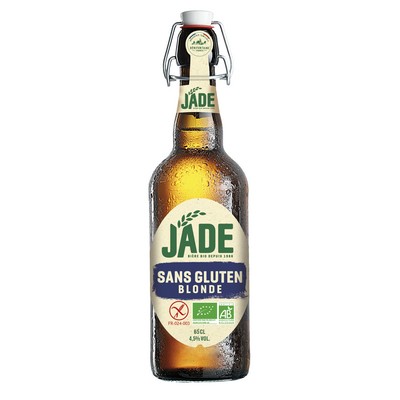 Jade Organic Gluten-Free Beer 75cl, 4.5%