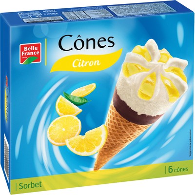 CONE CITRON BF ETUI 6 X 120 ML