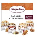 Häagen-Dazs Minipots Caramel Attraction x4 380ml Festive