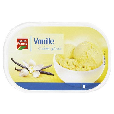 BF Vanilla Ice Cream Tub 1L 520g