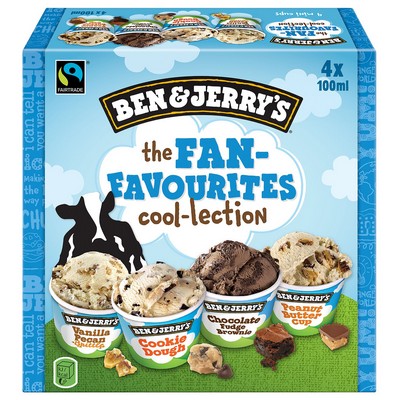 BT X4 POT GLACE THE FAN FAVOURITE B&J