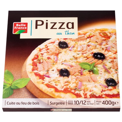 Wood-Fired Tuna Pizza Belle France Box 400g