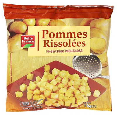 POMME RISSOLEE BF SACHET 1 KG 