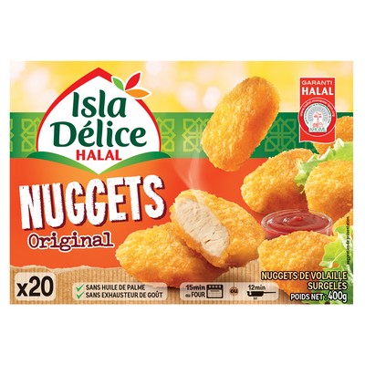 Frozen Halal Chicken Nuggets x20 400g