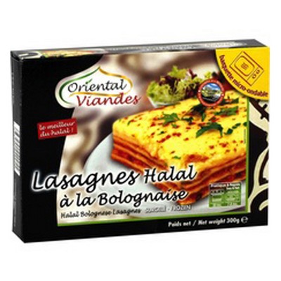 300G LASAGNES BOLOGNAISE HALAL