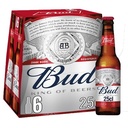 Bud Blonde Beer 6x25cl