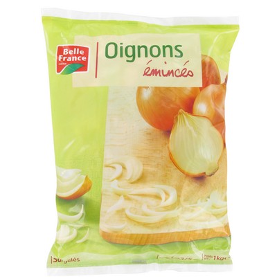 Sliced Onion Belle France 1kg Bag