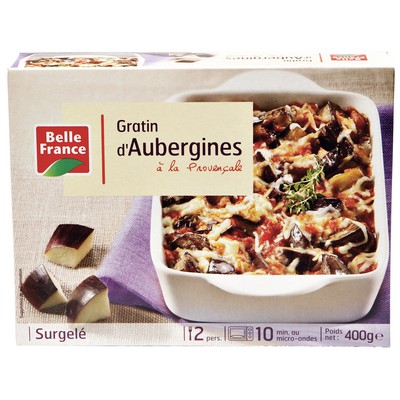 GRATIN OFEGGPLANT 400G  BF