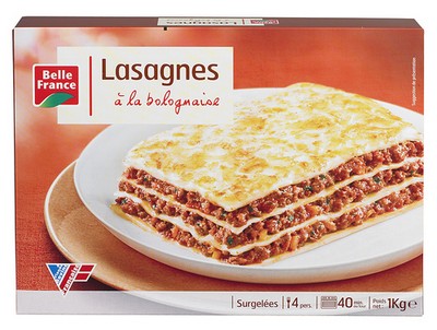 Belle France Bolognese Lasagna 1kg Box