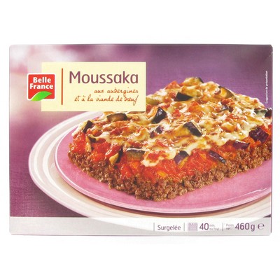 MOUSSAKA 460G.         BF