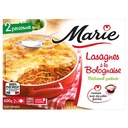 Lasagnes à la Bolognaise et sauce Béchamel cuisinées avec des pâtes fraîches MARIE 600G