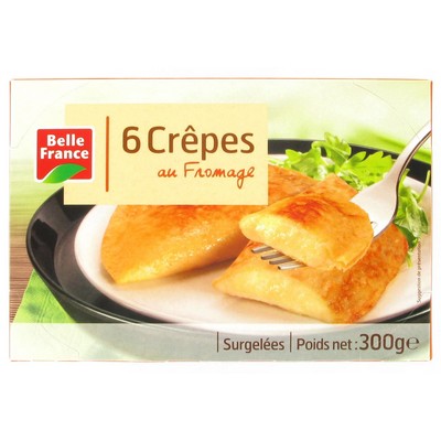 CREPE AU FROMAGE X 6 BF ETUI 300 G 