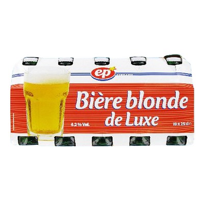 Deluxe Blonde Beer 4.2% ABV Bottle Pack 10 x 25 cl