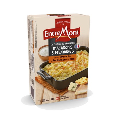 BT 300G MACARONI 3 FROMAGES ENTREMONT