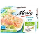 SAUMON ATLANTIQUE MARIE FONDUE DE POIREAUX avec de la crème fraîche et de l'estragon MARIE 400 GRM