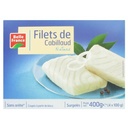FILET DE CABILLAUD NATURE X 4 BF ETUI 400 G
