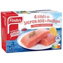 4 Filets Saumon rose du Pacifique MSC 400g