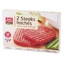 Minced Beef Steak VBF 15% Fat x2 Belle France 200g