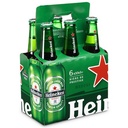 PACK OF 6 BEER BTLE 33CL BASKET HEINEKEN