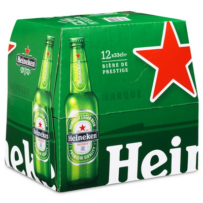 Heineken Premium Blonde Beer 5° 12x33cl