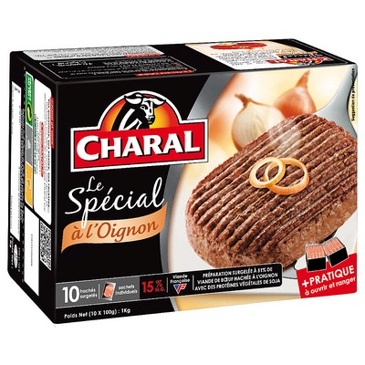 Le spécial à l'oignon 10 x 100 g VBF surgelé