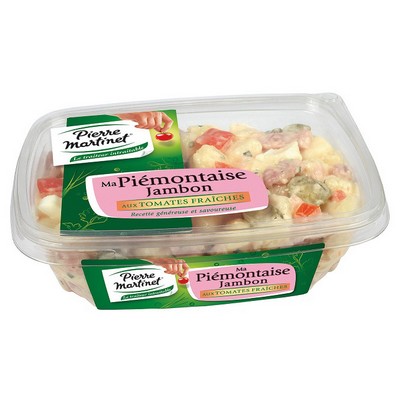 MARTINET - Piémontaise jambon aux tomates fraîches 500g