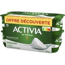 Activia yaourt nature bifidus 16x125g Offre Découverte