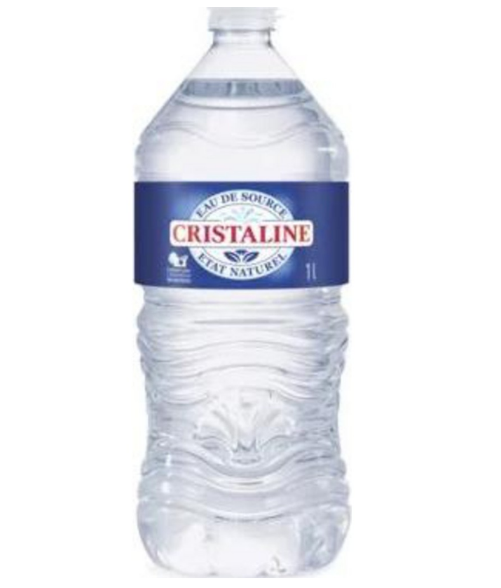 B 1L Cristaline Spring Water